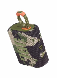 اشتري jbls Go 3 Portable waterproof speakers,  wireless Bluetooth streaming, 5 hours of play time - camo green في السعودية