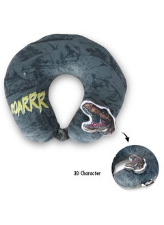 اشتري Jurassic World Dominion Kids 3D Neck Pillow for Car & Airplane, Perfect Toddler Kids Travel Pillow, Road Trip Essentials, for Kids Boys, Soft, Washable, Size for 3-7 Years Old (Official Univ في الامارات