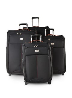 Buy NEW TRAVEL SOFT Luggage set 4 pieces size 32/28/24/20  inch 9923/4P (2w) in Saudi Arabia