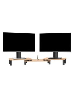 Buy UPERGO ID-42 Solid Wood Monitor Riser, Laptop Stand Desk in UAE
