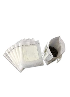 اشتري COOLBABY 50Pcs Portable Coffee Filter Paper Bag Hanging Ear Drip Coffee Bag Single Serve Disposable Drip Coffee Filter Bag Perfect for Travel, Camping, Home, Office في الامارات