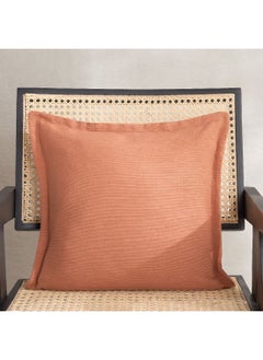 Buy Atlanta Ezra Rib Solid Cushion Cover 40 x 40 cm in UAE