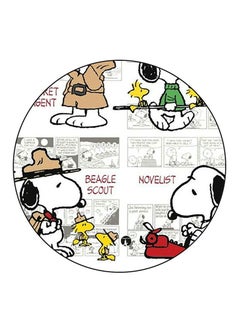 Buy Snoopy Printed Fridge Magnet  Multicolour in UAE