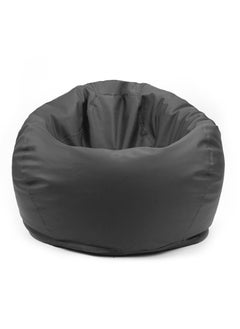 Buy Fatbag Faux Leather Bean Bag with Polystyrene Beads Filling(Black) in UAE