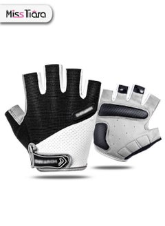 Buy Sport Fingerless Breathable Gloves for Cycling Hiking Kayaking Surfing and Sailing in UAE