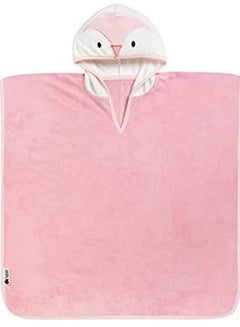 Buy Splashtime Hooded Poncho Towel 2-4 Years Pink in Saudi Arabia
