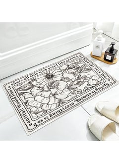 Buy Rugs Mat, Shower Floor Mats Bathroom Rug Slip Bath Mat Living Room Rugs (40X60CM, 6) in Saudi Arabia