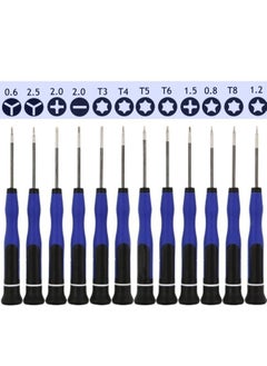 Buy 12 in 1 Magnetic Pentalobe Screwdriver Set P2 P5 Triwing Torx T2 T4 T5 T6 T8 Flathead Phillips Screwdrivers Repair Kit for iPhone 13/ 12 MacBook iPod iTouch phone tablet laptop in UAE