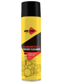 Buy Aim One Carburetor & Choke Cleaner 650ml - Removes Carbon Deposits - Oils - Tar Deposits in UAE