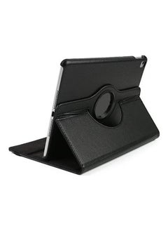 اشتري 360 Degree Rotational Flip Case Cover For Ipad 10.2" Black في الامارات