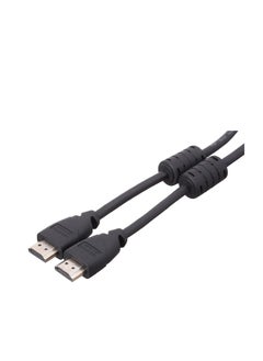 اشتري Keendex kx2228 hdtv 1.5m hdmi male to male cable for 3d ps3, xbox 360, blueray, hdtv, plasma tv, led and lcd - black في مصر