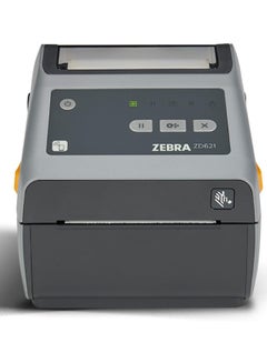 اشتري ZEBRA ZD621 Direct Thermal Desktop Printer 300 dpi Print Width 4-inch USB Serial Ethernet ZD6A043-D01F00EZ في الامارات