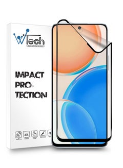 Buy Matte Ceramics Screen Protector For Honor X8 4G 6.7 Inch Clear/Black in Saudi Arabia