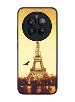 Buy Rugged Black edge case for Realme 12 Pro / Realme 12 Pro Plus 5G, Slim fit Soft Case Flexible TPU Gel Thin Cover -  Paris - Eiffel Tower in UAE