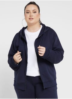 Buy Essential Zip Through Hoodie in Saudi Arabia