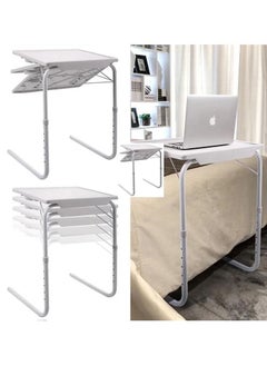 اشتري Mall Plastic Tablemate, Multi Function Detachable and Foldable Table for Home/Office/Reading/Laptop, في الامارات