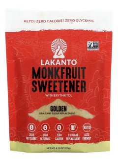 اشتري Monkfruit Sweetener with Erythritol Golden 8.29 oz 235 g في الامارات