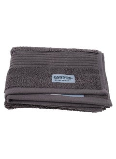 Buy Highly Absorbent and Quick Drying Cotton Hand Towel Dark Grey 41 x 66 cm CN CS41X66-GRYD in Saudi Arabia