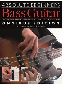 Buy Absolute Beginners: Bass Guitar Omnibus Edition in UAE