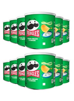 Buy Sour Cream And Onion Chips 40grams Pack of 12 in UAE