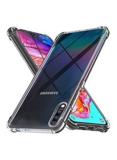 Buy Galaxy A70 Case ,Samsung A70 Case, Soft TPU Crystal Transparent Slim Anti Slip Protective Phone Case in Saudi Arabia