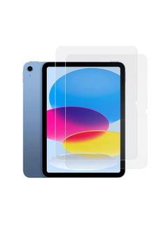 اشتري Tempered Glass Screen Protector 2 Pack For iPad 10.9 10th Generation 2022 Model A2696/A2757/A2777 - Clear في الامارات