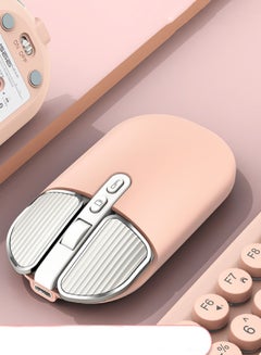 اشتري New Wireless Bluetooth Dual Mode Mute Mouse في السعودية