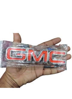 Buy GMC Letters Emblem Adhesive Car in Saudi Arabia