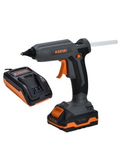 Buy KKP 20V-11, Cordless Glue Gun with 1 Battery 201C, Handheld Electric Power Glue Gun Full Size for Arts & Crafts & DIY,  Kids DIY School Craft Projects and Quick Home Repairs/Grey. in UAE