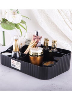 Buy Acrylic Makeup Organizer , Bathroom Vanity Organizers and Storage, Ideal for Desk and Dresser Countertops, Great for Cosmetics, skincare, Lipsticks in Egypt