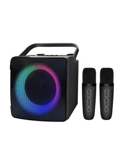 Buy SDRD SD-508 Home Outdoor Portable Bluetooth Speaker With Dual Wireless Microphones in UAE