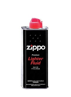 اشتري AKDC Zippo 3141 Metal Lighter Fluid, 125ml - Pack of 3 Black في الامارات