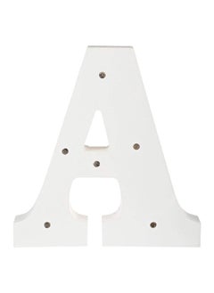 اشتري Decorative Wooden Letter A With LED Lights Hanging Type في مصر