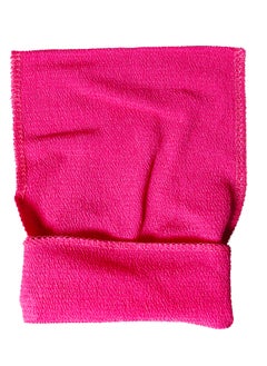 اشتري Korean Bath Gloves Exfoliating - Pink, Bath glove, Exfoliate, Silk-towel composite, Skincare, Water interaction في الامارات