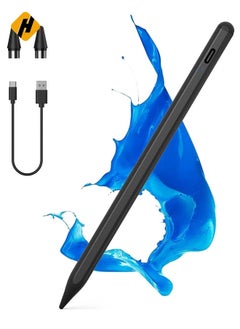 Buy Stylus Pen for iPad with Tilt Sensitive and Fast Charge,iPad Pencil Compatible with 2018-2022 Apple iPad Pro 11/12.9 Inch,iPad 10/9/8/7/6 Gen,iPad Mini 5/6 Gen,iPad Air3/4/5 Gen in Saudi Arabia