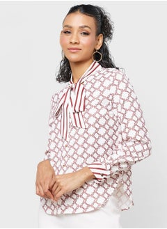 اشتري Printed Button Down Shirt في الامارات