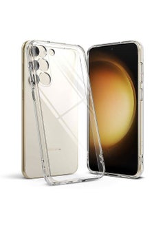 اشتري Samsung Galaxy S23 Clear Case Soft Silicone TPU Shockproof Transparent Back Cover Compatible for Samsung Galaxy S23 في الامارات