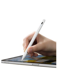 اشتري Fast Charging Stylus Pen for iPad Pencil,Stylus Pencil with Palm Rejection and Tilting Detection Compatible with (2018-2022) iPad Pro,iPad Air 3rd/4th Gen,iPad 6/7/8th Gen,iPad Mini 5th Gen White في الامارات