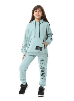 Buy Printed Girls Meleton Training Suit in Egypt