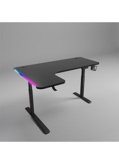 Buy Ergonomic Gaming and Computer Desk with LED Lights 140 CM in UAE