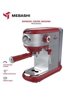 Buy Espresso Coffee Machine 1 Liter 20 Bar 1450W in UAE