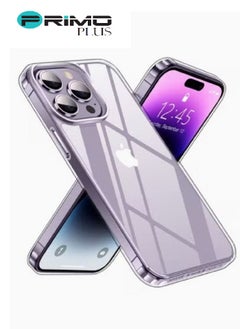 Buy Iphone 14 Pro clear case Anti Yellowing Anti Drop Anti-scratch Comfortable hold Shock Absorbing (Iphone 14 Pro) in Saudi Arabia