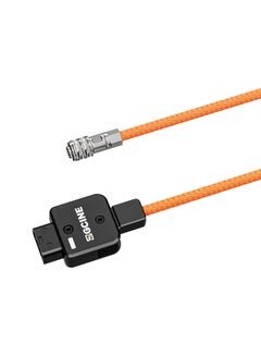 اشتري DT-BMD D-Tap to 2-Pin BMPCC Power Cable 60cm Length 180°Rotatable with Braided Wire Compatible with Blackmagic Pocket Cinema Camera 4K/6K V-mount Battery في الامارات
