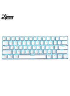 Buy 61 Keys Wired/Wireless Keyboard White in Saudi Arabia