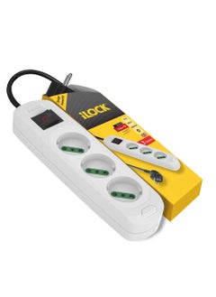 Buy ILOCK power strip, 3 outlets without earthing (Basic) 1.5 m in Egypt