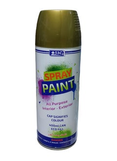 Buy All Purpose Spray Paint Gold 400ml in Saudi Arabia