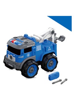 Buy Little Story - Kids Toy Police Truck - Blue in Saudi Arabia