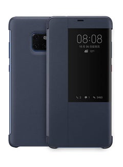 Buy Smart View Flip Cover for Huawei Mate 20 Pro (Dark Blue) in Egypt