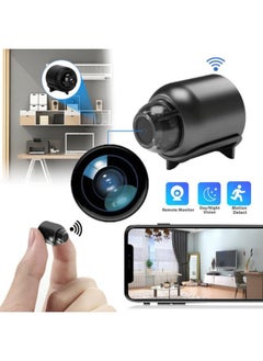 اشتري Mini Camera WiFi 1080P HD Security Infrared Night Vision Camcorder IP Cam Video Voice Recorder for Baby Monitor Indoor Safety في الامارات