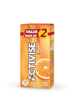 Buy Vitamin C 1000MG Orange, 40 Effervescent Tablets in UAE